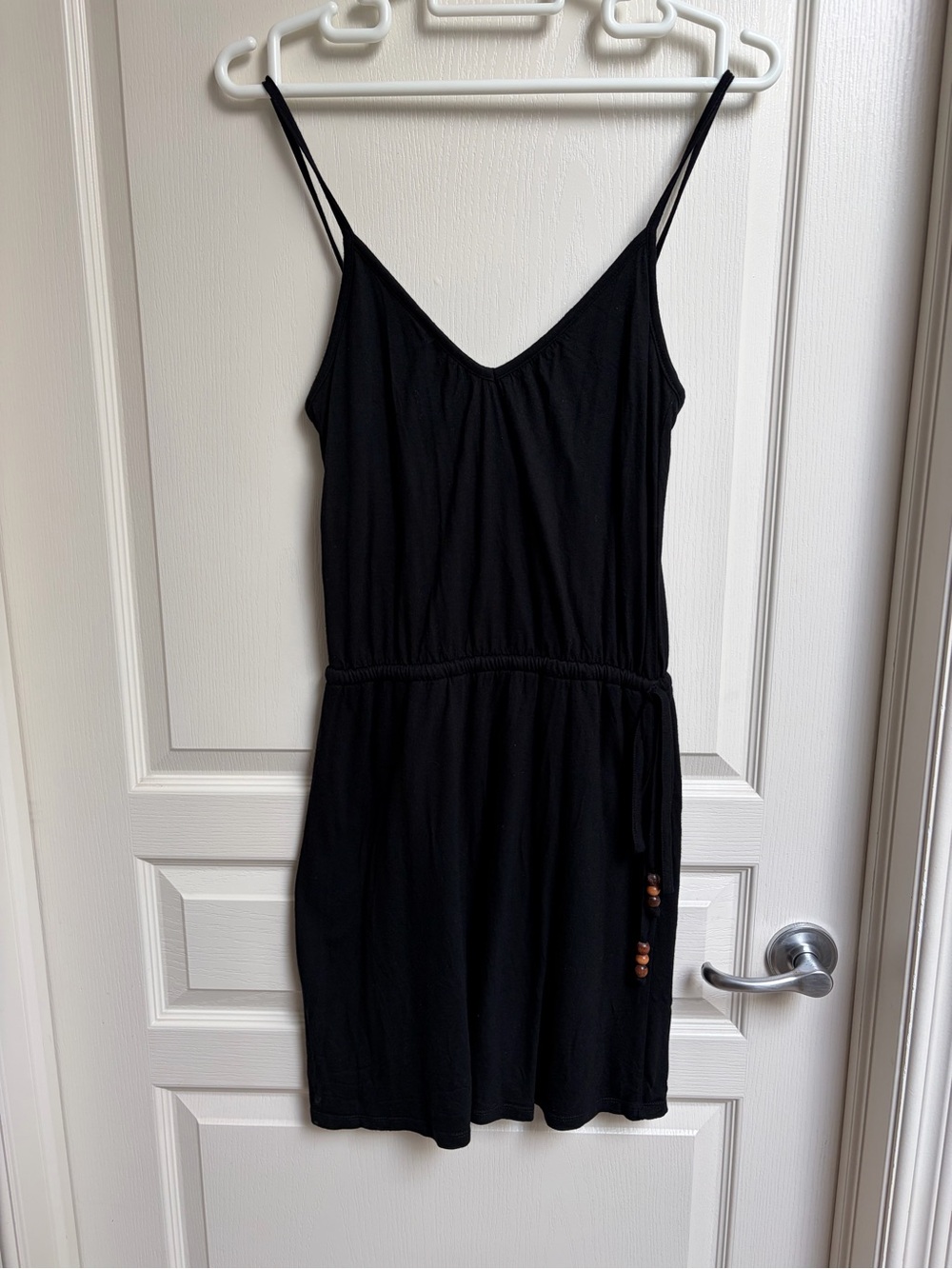 Banana Republic Black Spaghetti Strap Summer Dress
